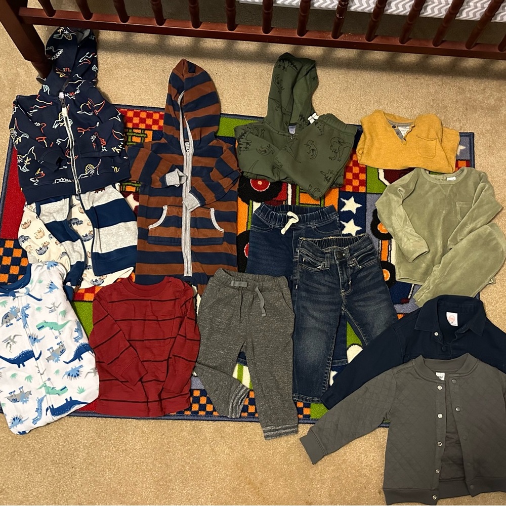 Boys 12-18 month winter lot